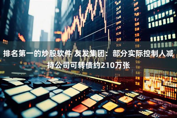 排名第一的炒股软件 友发集团：部分实际控制人减持公司可转债约210万张