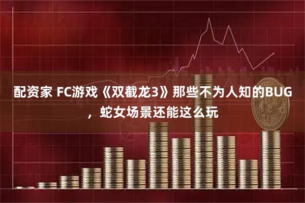 配资家 FC游戏《双截龙3》那些不为人知的BUG,蛇女场景还能这么玩